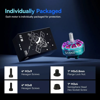 MEPS SZ2207 V2 Motor for 5inch Racing Drone 1750KV/1950KV/2750KV