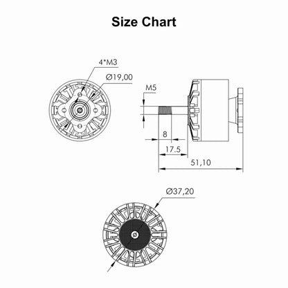 T-Hobby V3115 Cinematic FPV Motor